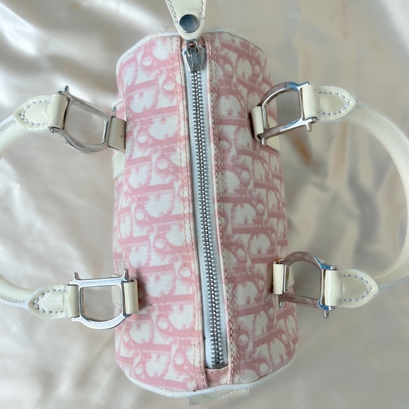 Rare Dior Pastel Pink Boston Bag - Picture 7 of 16